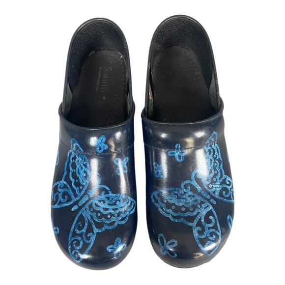 Sanita Women’s Original Butterfly Print Clogs Size-41 (11) - Picture 9 of 9